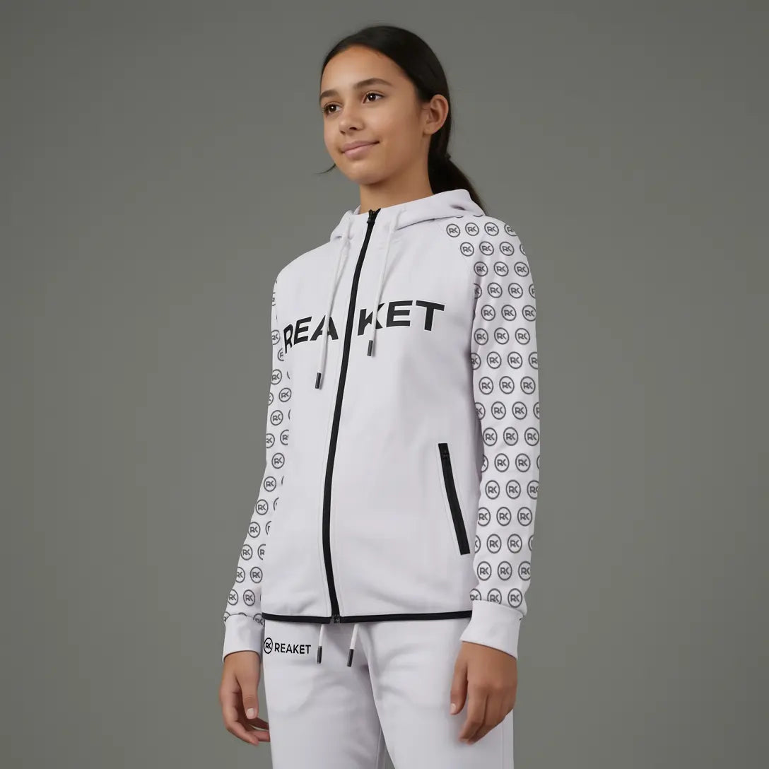 Ensemble Jogging Adzopé Zippé unisexe Reaket, une marque de vêtements de sport