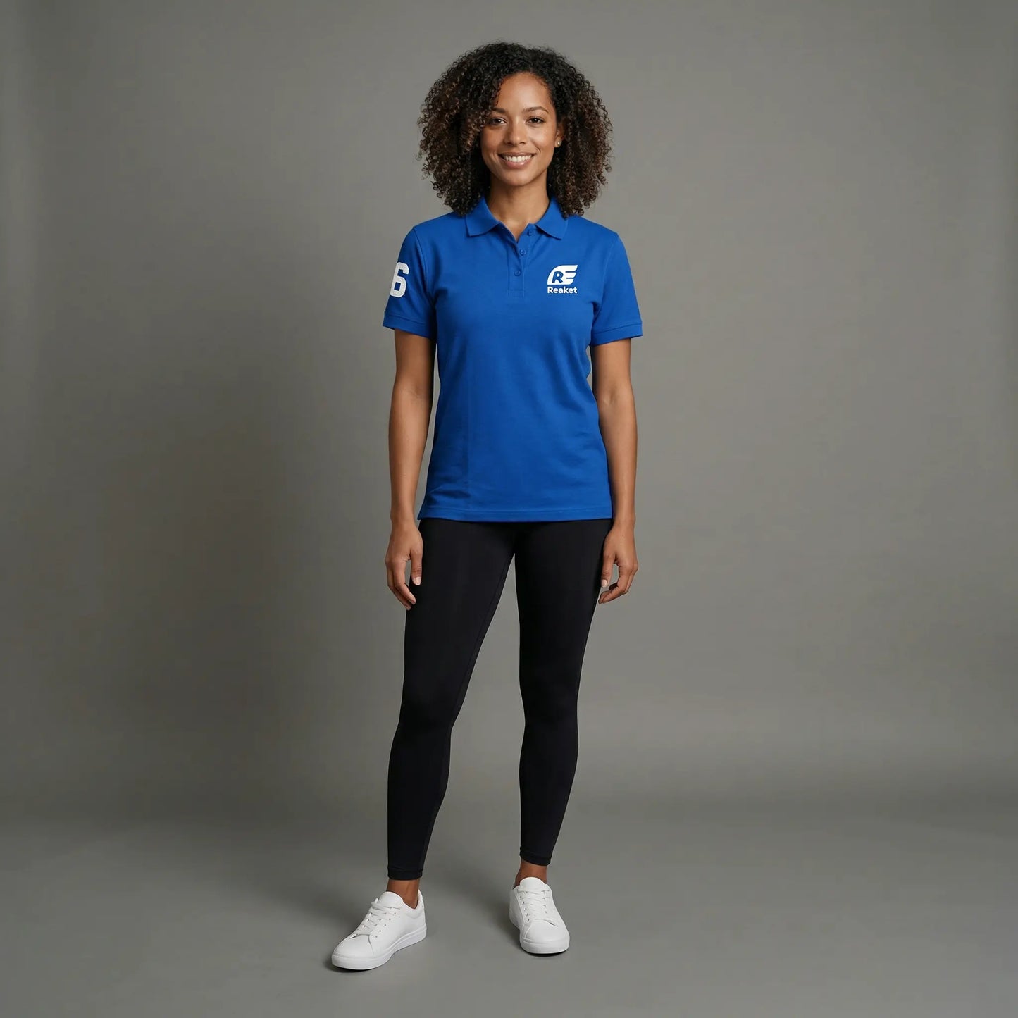 Polo Reaket Taï Unisexe Reaket, une marque de vêtements de sport