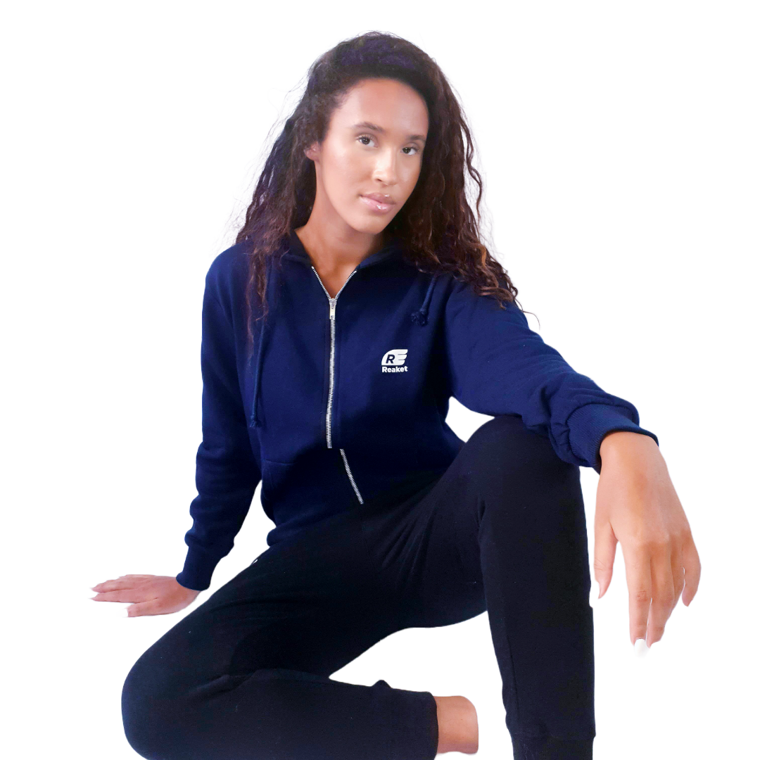 Sweat à capuche Bassam zippé