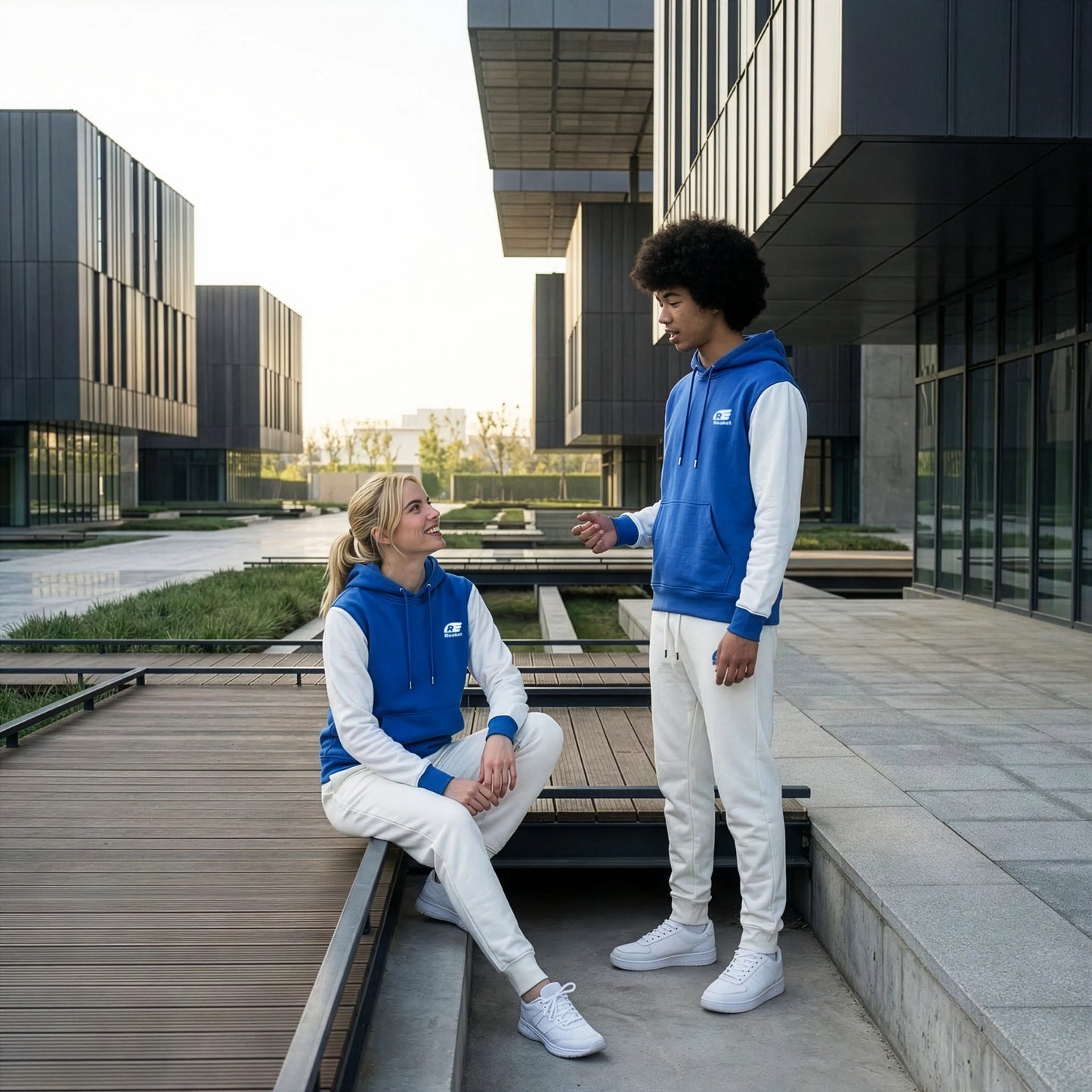 Ensemble Sweat Agboville Reaket, une marque de vêtements de sport