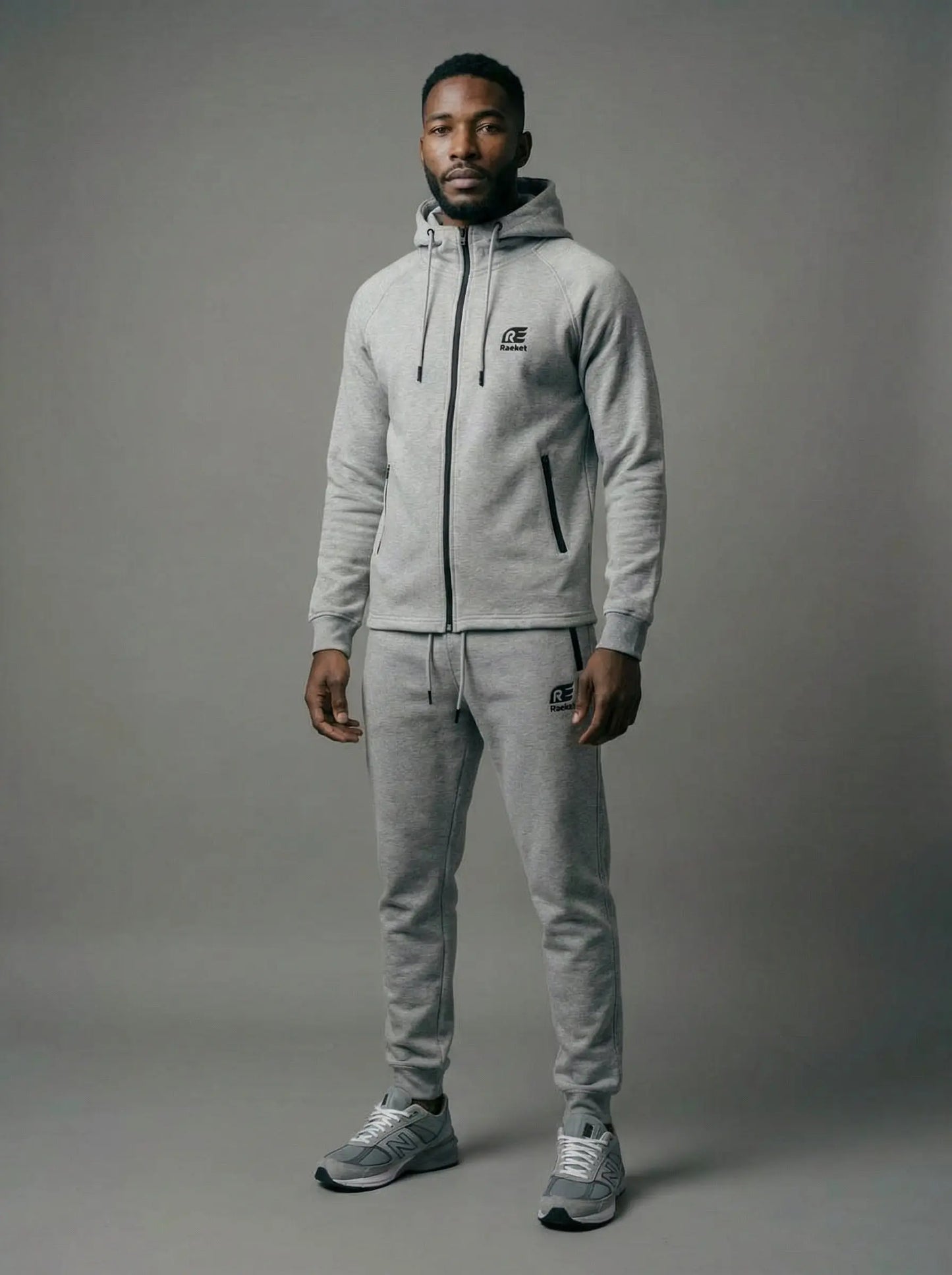 Ensemble Sweat Aboudé Zippé Reaket, une marque de vêtements de sport