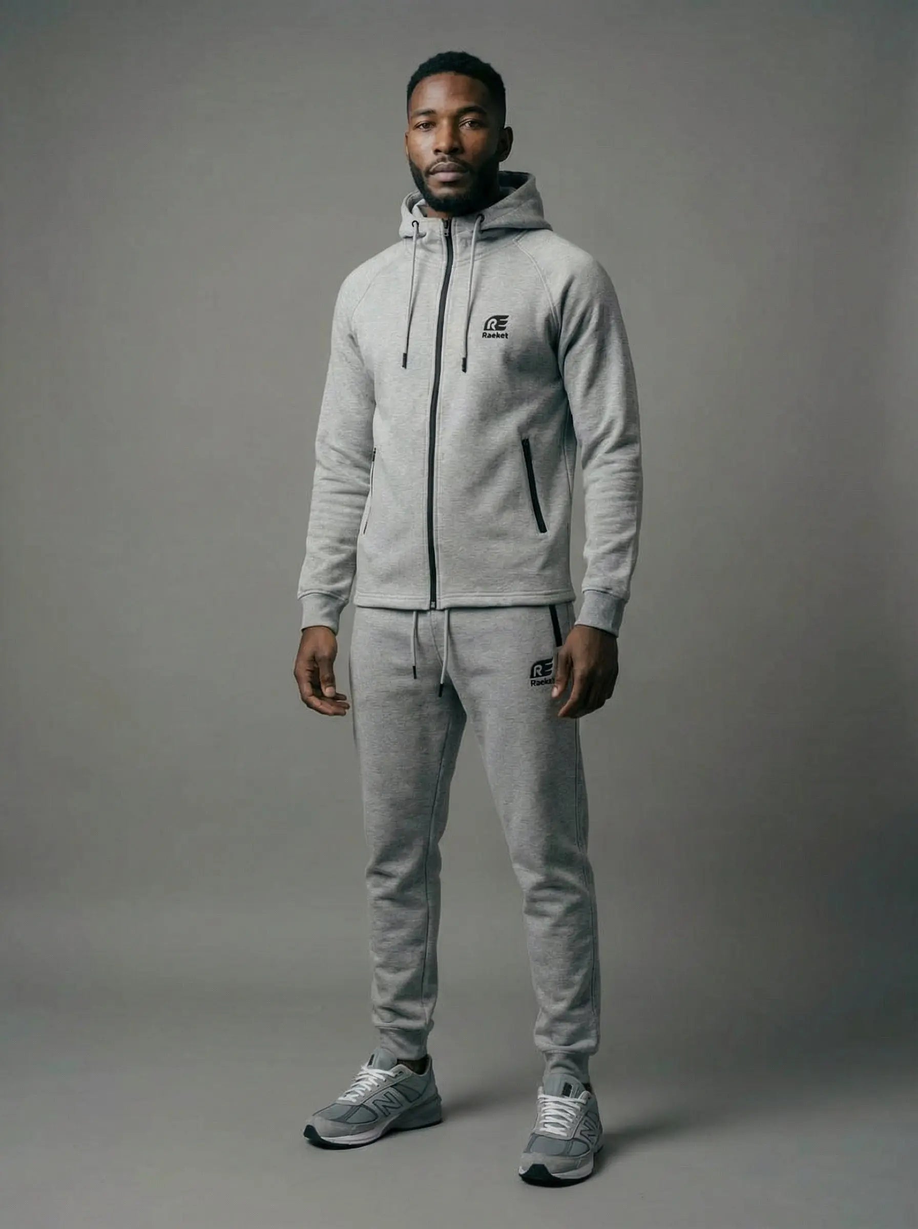 Ensemble Sweat Aboudé Zippé Reaket, une marque de vêtements de sport