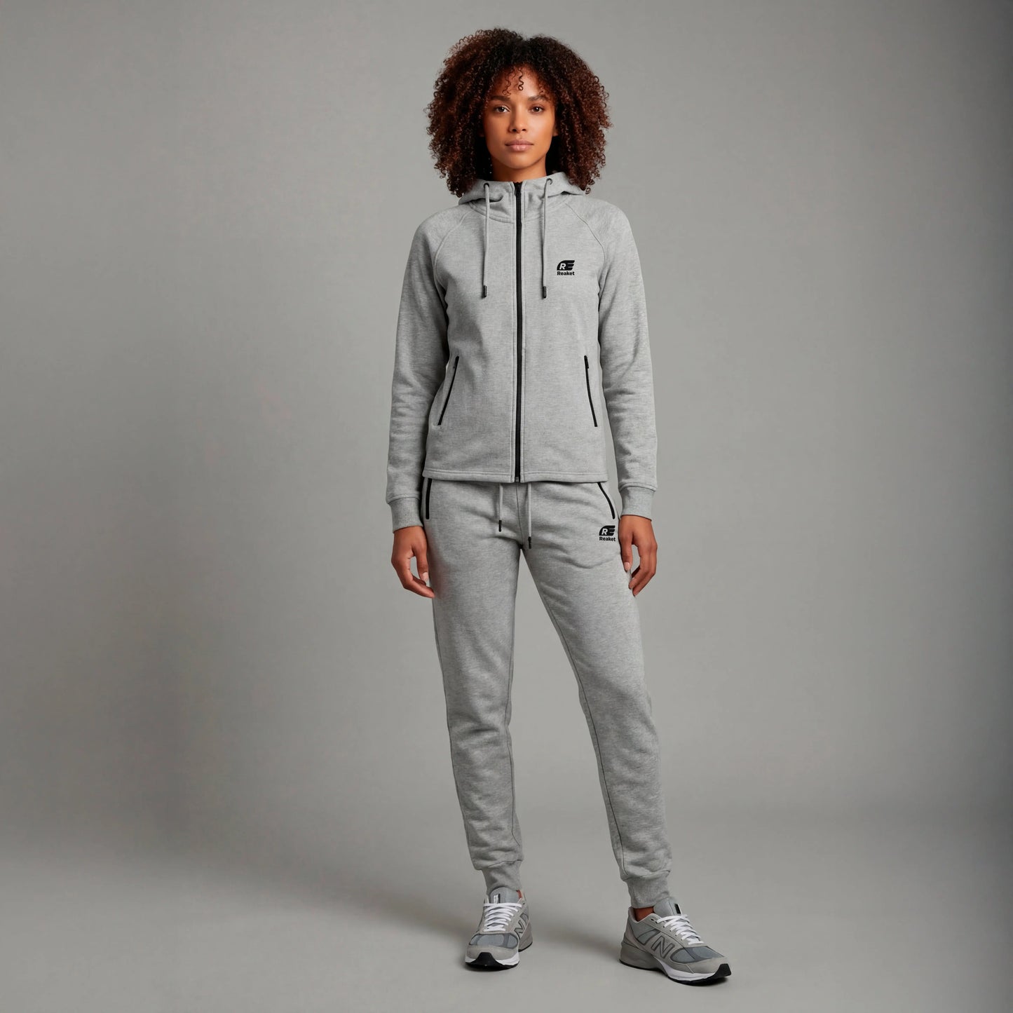 Ensemble Sweat Aboudé Zippé Reaket, une marque de vêtements de sport