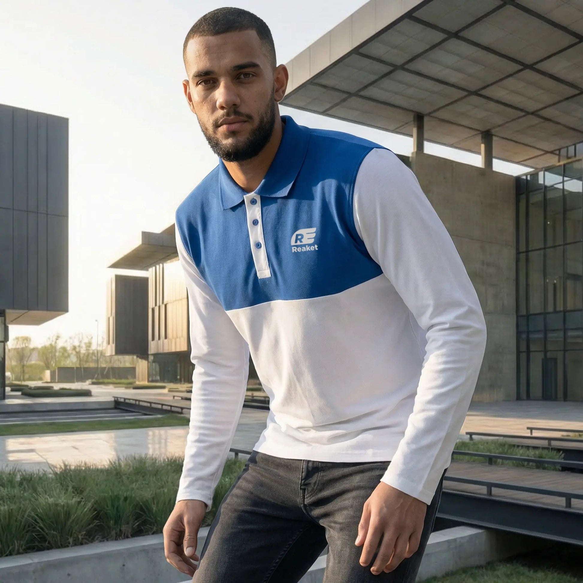 Polo Manches longues Lakota2 Reaket, une marque de vêtements de sport