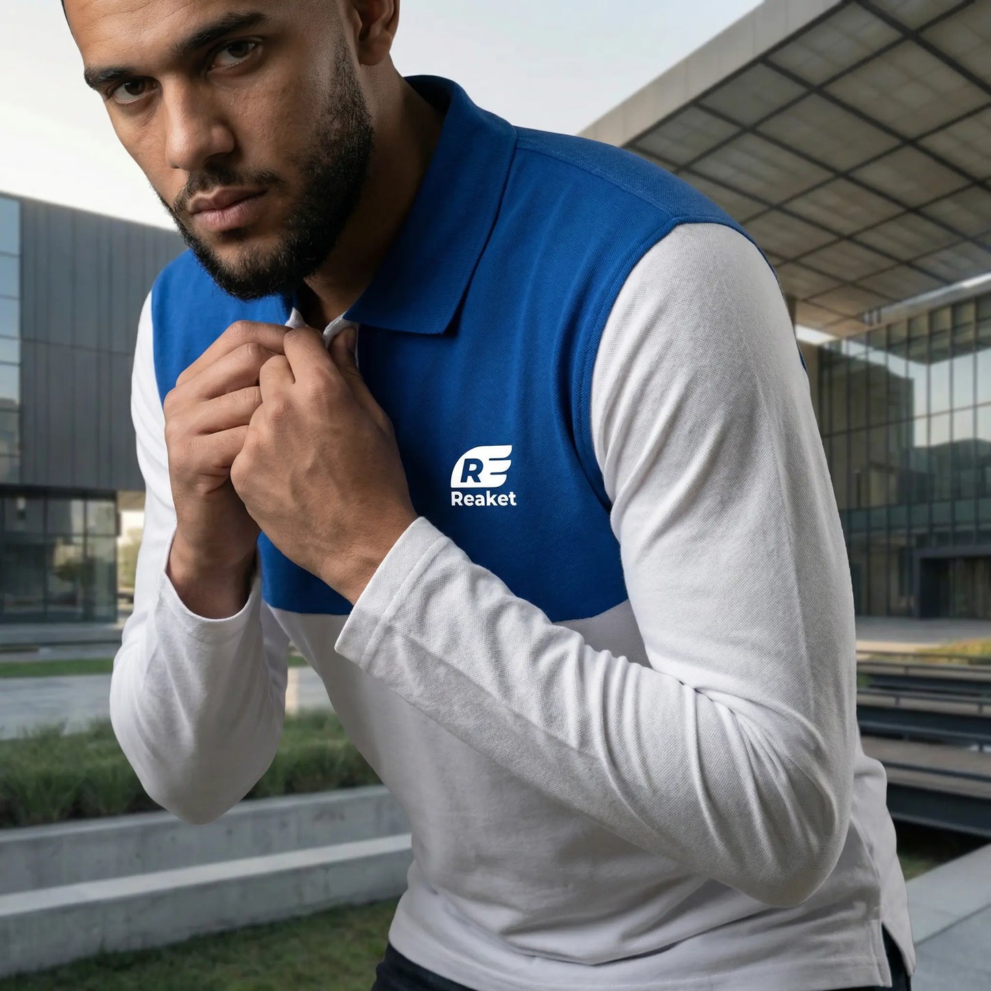 Polo Manches longues Lakota2 Reaket, une marque de vêtements de sport