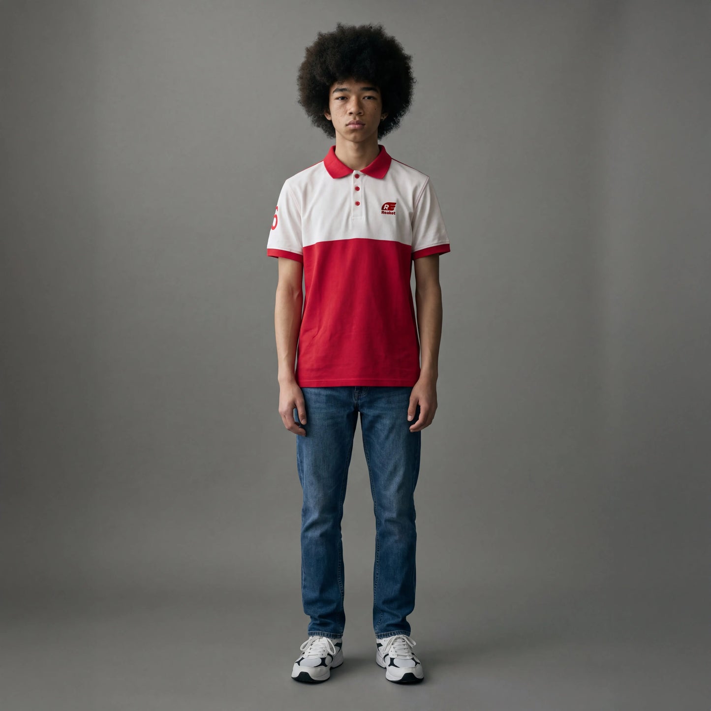 Polo Reaket win win Unisexe Reaket, une marque de vêtements de sport