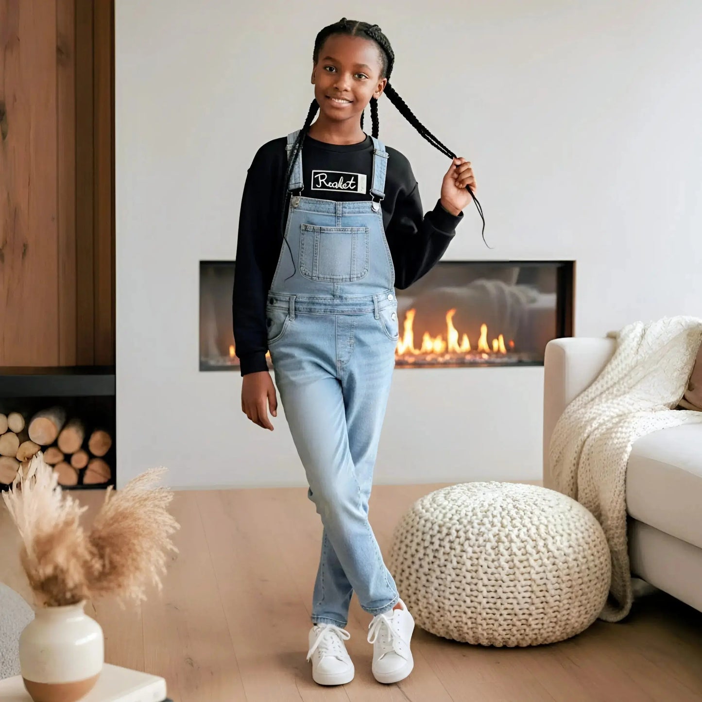 Sweat-shirt Soubré à col rond Enfant2 Reaket, une marque de vêtements de sport