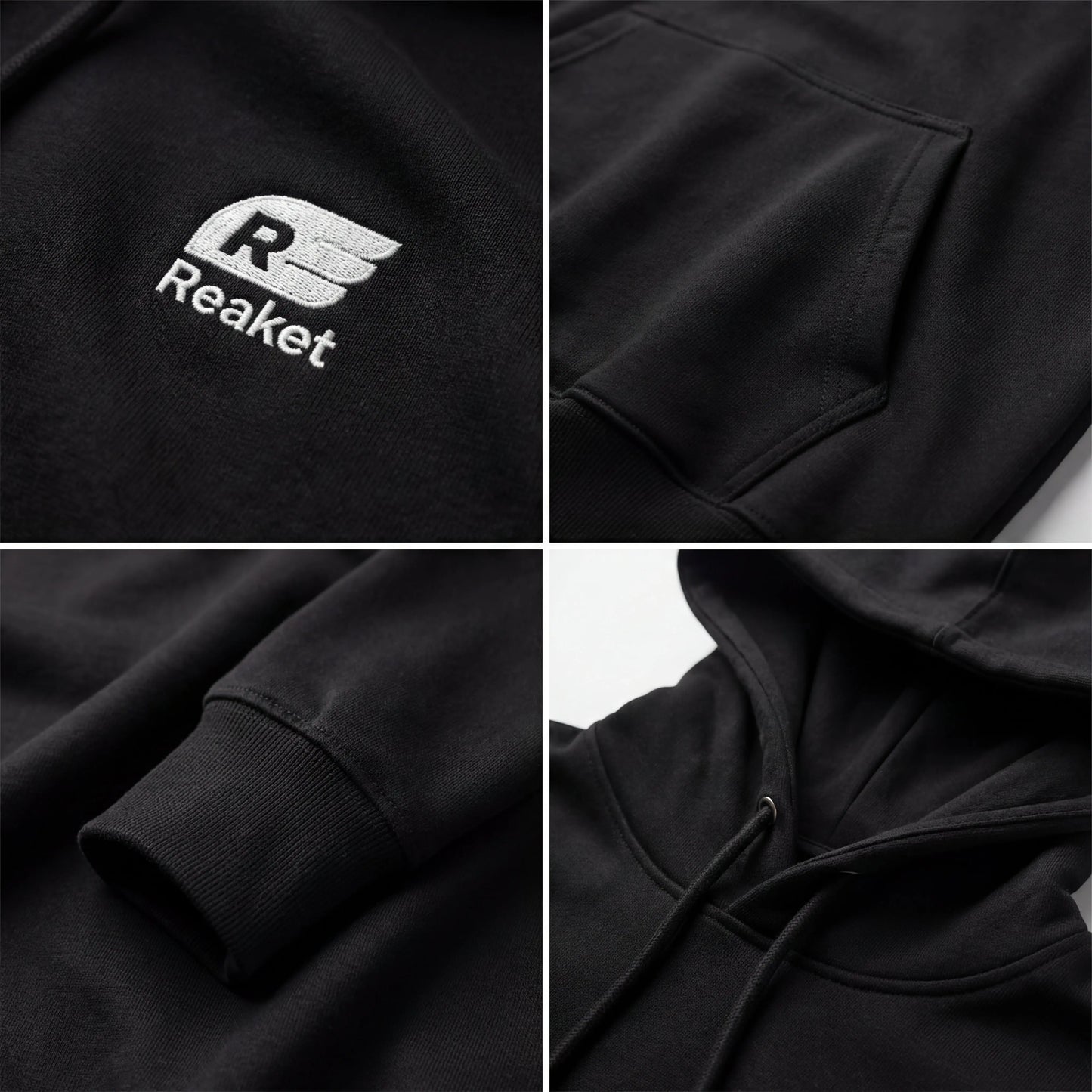 Sweat à capuche Dabou 420gm2 Reaket, une marque de vêtements de sport