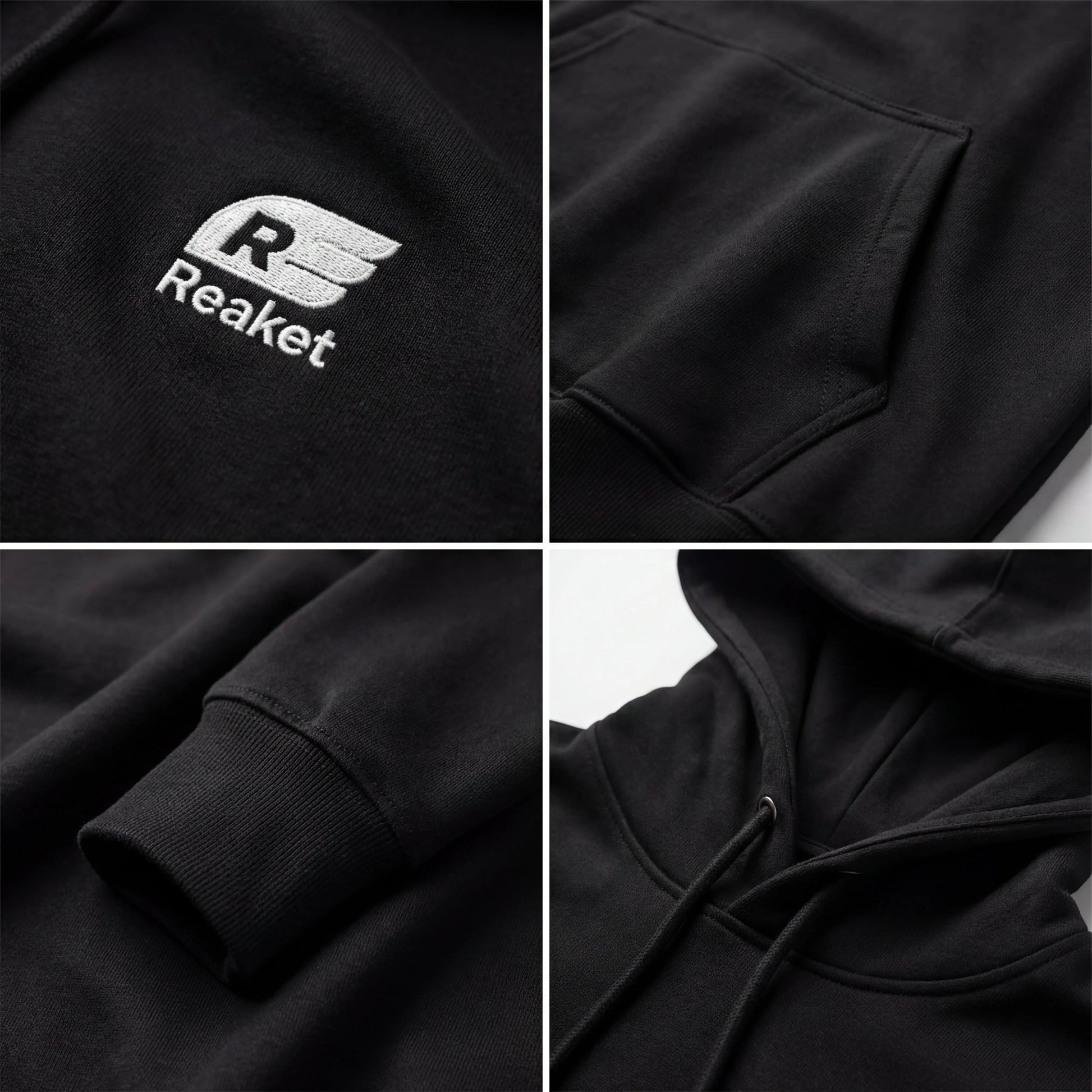 Sweat à capuche Dabou 420gm2 Reaket, une marque de vêtements de sport