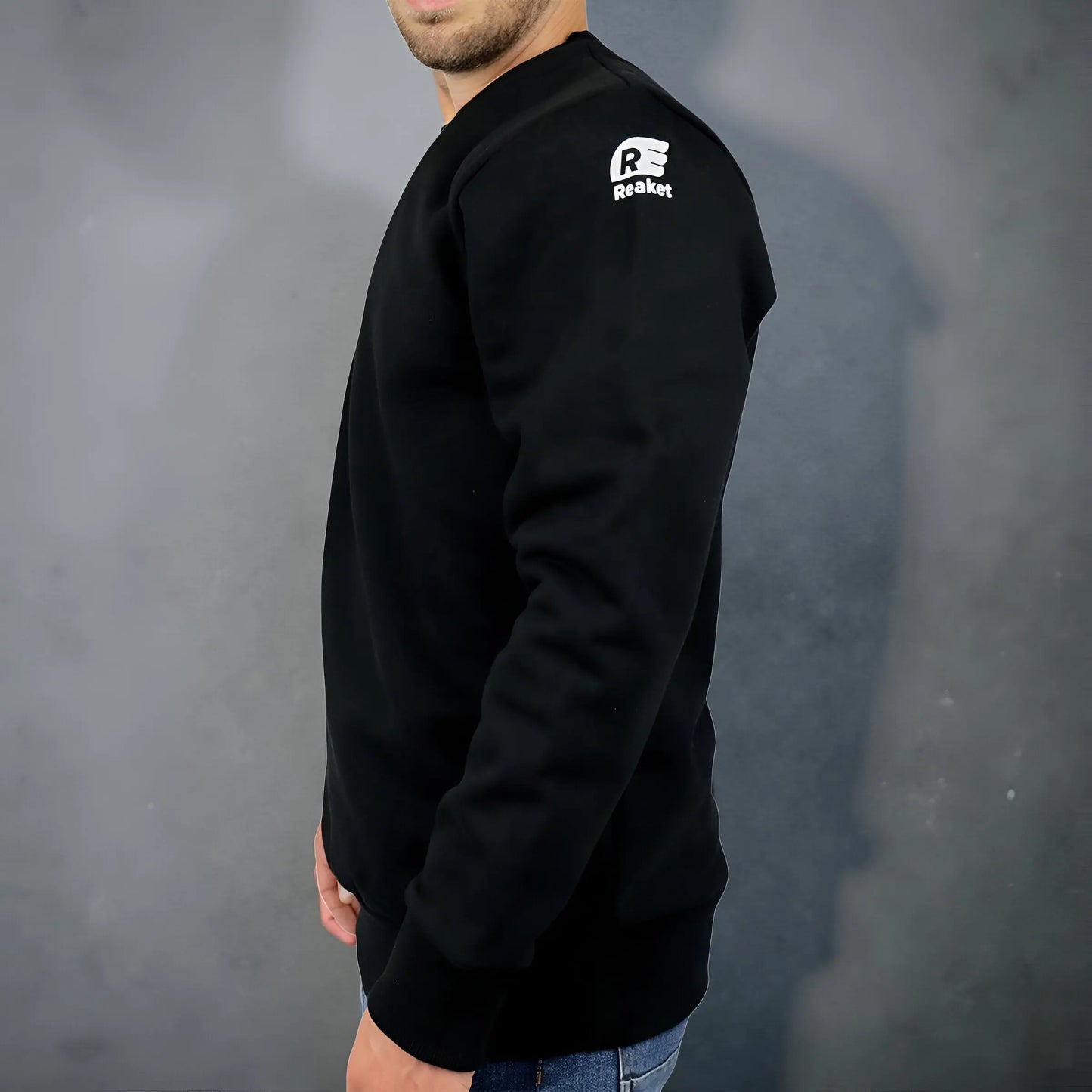 Sweat-shirt Soubré à col rond 420gm2 Reaket, une marque de vêtements de sport