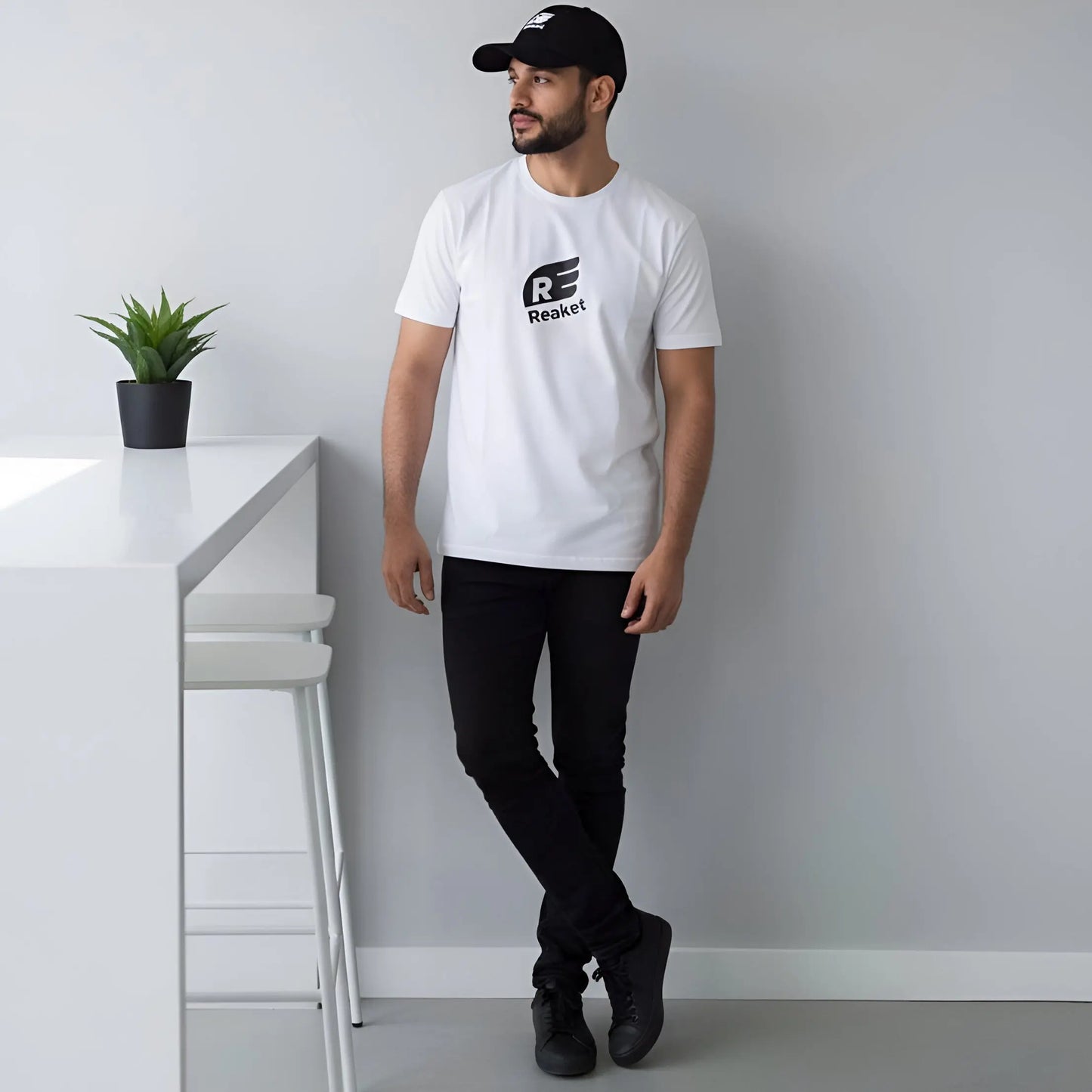 T-shirt Respire Coton Bio Reaket, une marque de vêtements de sport