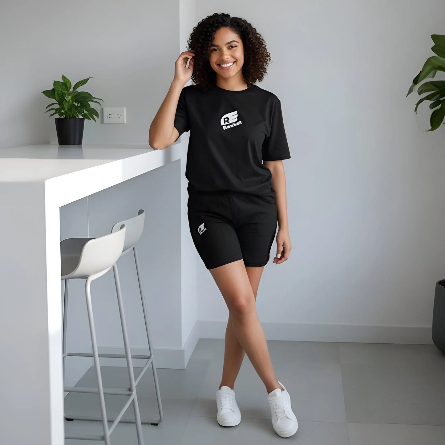 T-shirt Respire Coton Bio Reaket, une marque de vêtements de sport