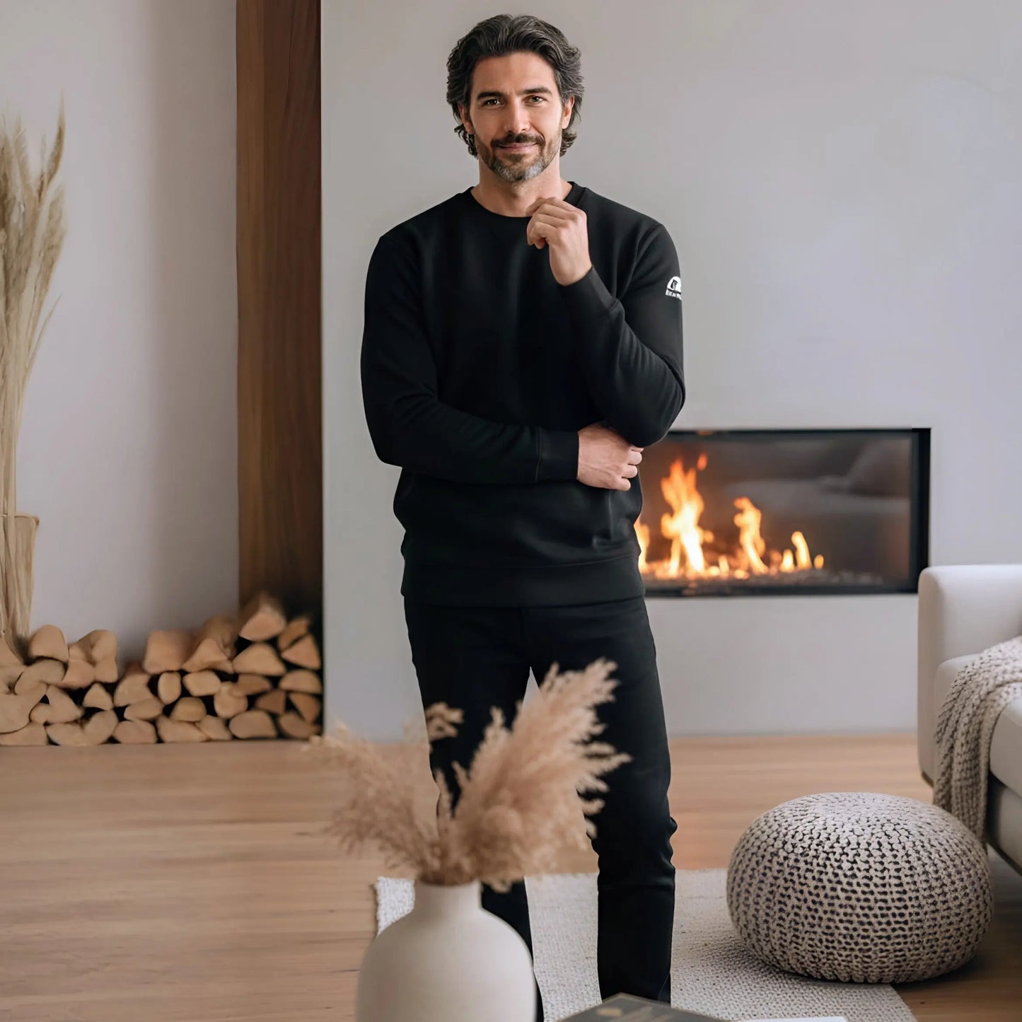 Sweat-shirt Soubré à col rond 420gm2 Reaket, une marque de vêtements de sport